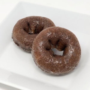 Glazed Chocolate Cake Donut